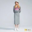 【MON’S】字母造型拼袖運動套裝裙