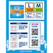 【日本大王】愛適多 超透氣舒適復健褲M11片/L10片x6包入(單一規格為L/箱購出貨)