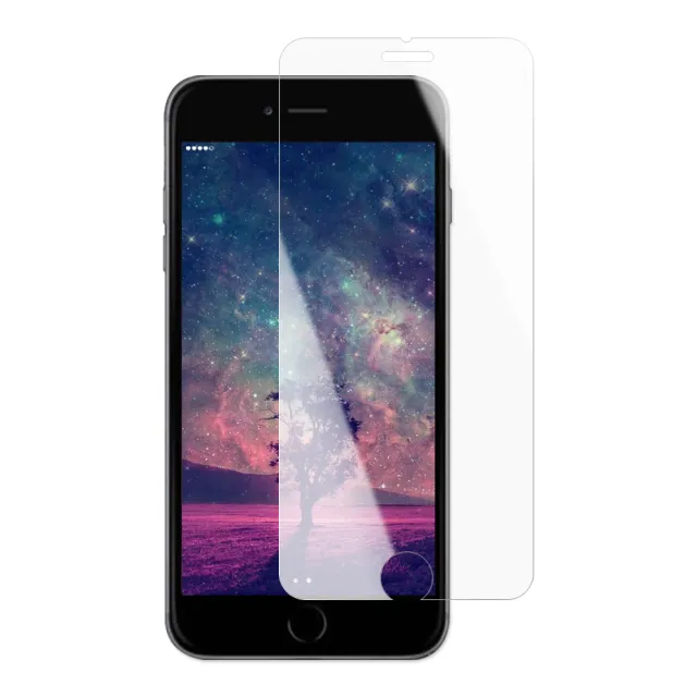 IPhone 7 PLUS 8 PLUS 保護貼 買一送一非全覆蓋玻璃高清鋼化膜(買一送一 IPhone 7 PLUS 8 PLUS保護貼)