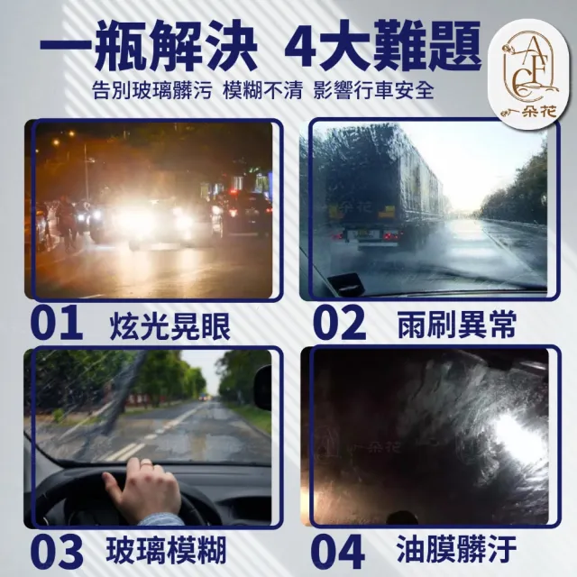 【一朵花汽車百貨】油膜去除劑 360ML 兩入組 車窗 去油膜 擋風玻璃 清潔劑 除油膜 玻璃油膜 打蠟 鍍膜