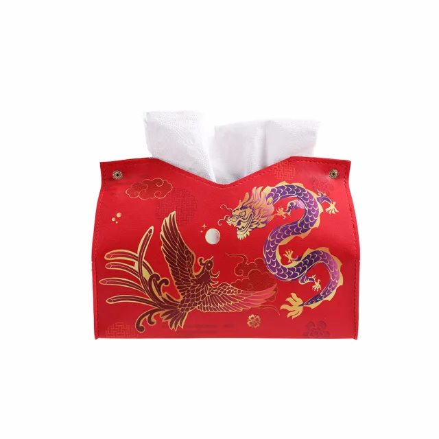 【雨揚】龍鳳祥富面紙套