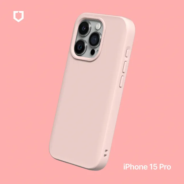 【Apple】iPhone 15 Pro(128G/6.1吋)(犀牛盾防摔殼組)