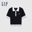 【GAP】女裝 Logo翻領短袖針織衫-多色可選(465703)