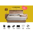 【KIKY】巴清可充電收納二件床組 雙人加大6尺(床頭箱+掀床底)
