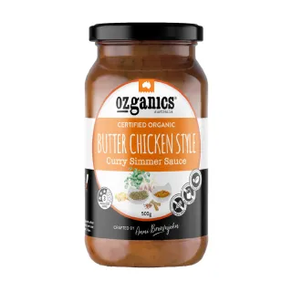 【Ozganics】有機奶油雞咖哩醬 500gx1罐