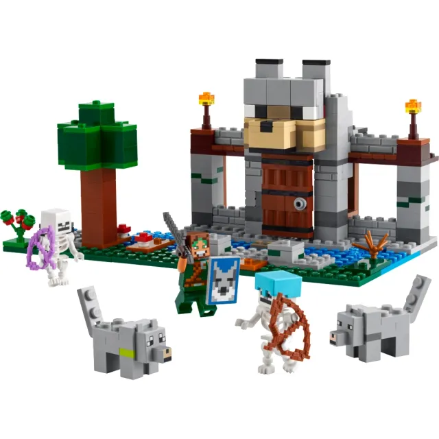 【LEGO 樂高】Minecraft 21261 狼要塞(The Wolf Stronghold 麥塊 禮物)