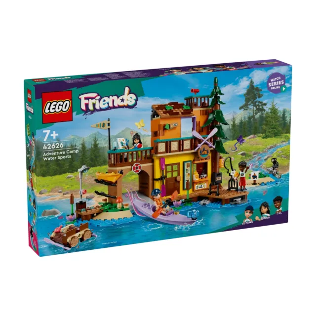 【LEGO 樂高】Friends 42626 冒險營水上運動(家家酒 創意力遊戲 禮物)