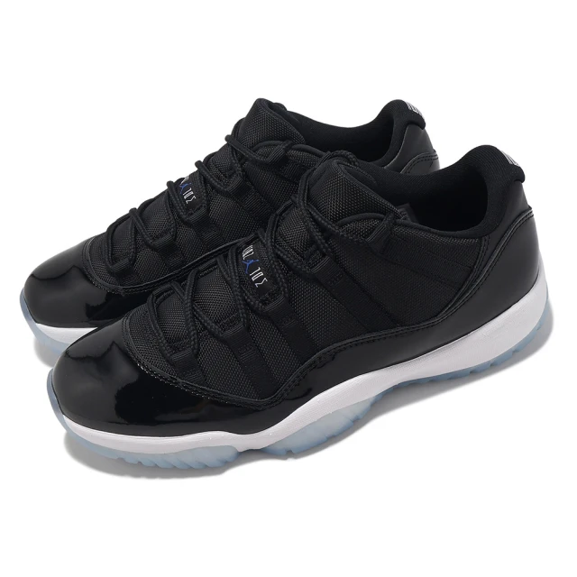 【NIKE 耐吉】休閒鞋 Air Jordan 11 Retro Low 男鞋 黑 藍 Space Jam AJ11(FV5104-004)