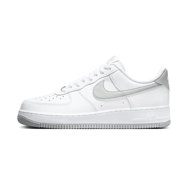 【NIKE 耐吉】Air Force 1 07 男鞋 白灰色 AF1 運動 休閒 穿搭 休閒鞋 FJ4146-100