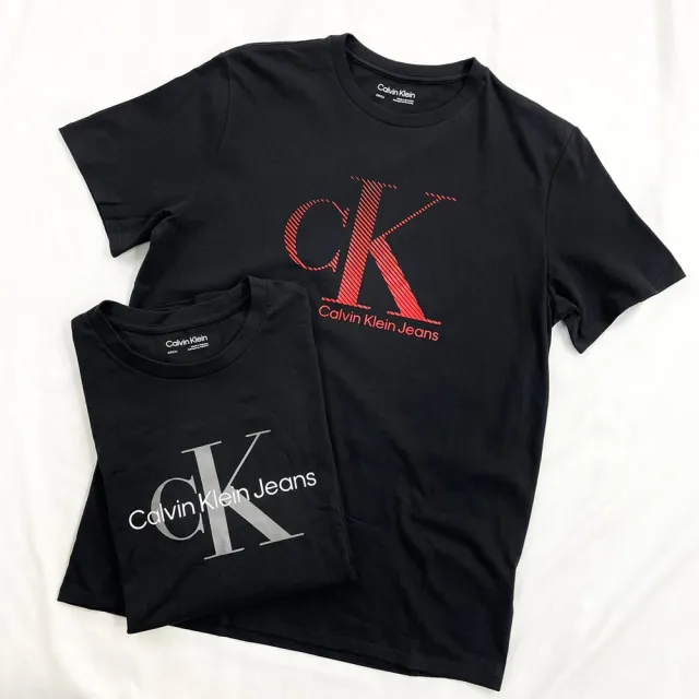 【Calvin Klein 凱文克萊】Calvin Klein 短T 大CK 現貨  T恤 短袖 素T CK 純棉 上衣(短袖 T恤)