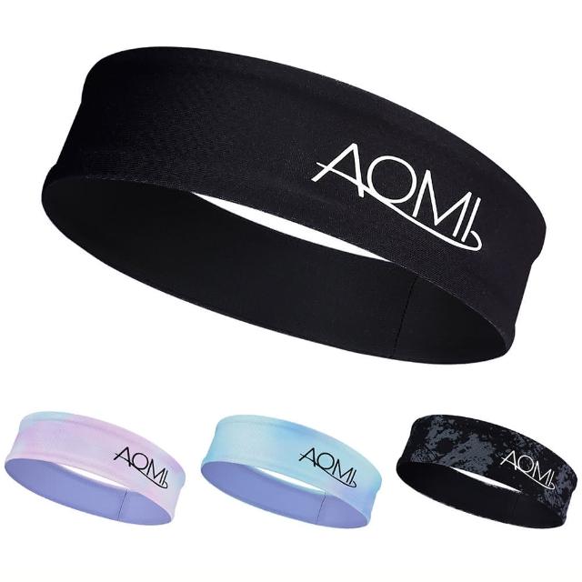 【AOMI】 頭巾 洗臉 瑜珈 籃球 網球 高爾夫 登山 頭帶 親膚清爽透氣  有型親子款 超輕量 髮帶 