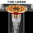 【SUNLY】大蓋雙開磁吸式閉合防臭地漏芯2入組(排水孔蓋 地漏塞 防蟲 防臭 過濾防堵)