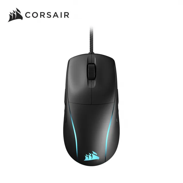 【CORSAIR 海盜船】M75 RGB超輕量電競滑鼠(黑)