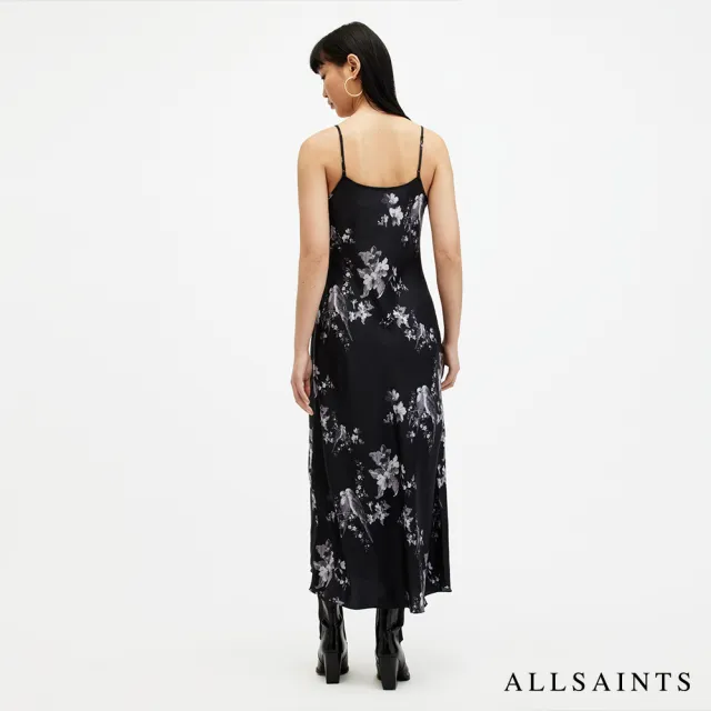 【ALLSAINTS】BRYONY IONA 花卉印花中長版洋裝 W321DA(常規版型)