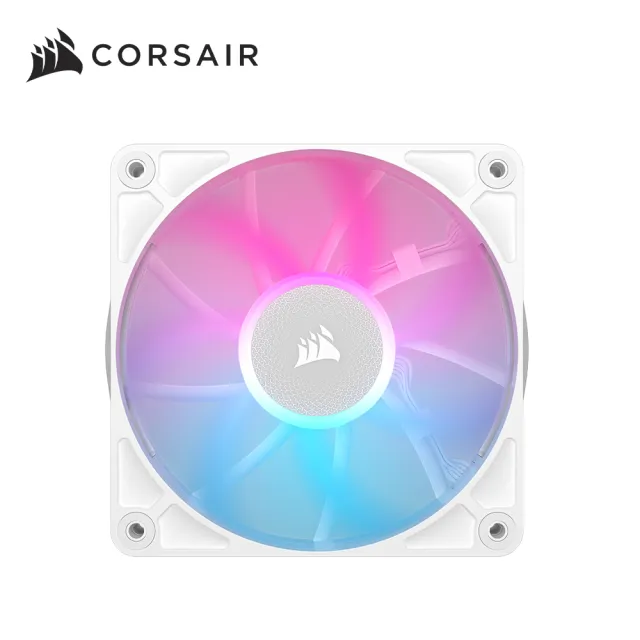【CORSAIR 海盜船】iCUE LINK RX120 RGB風扇(白)