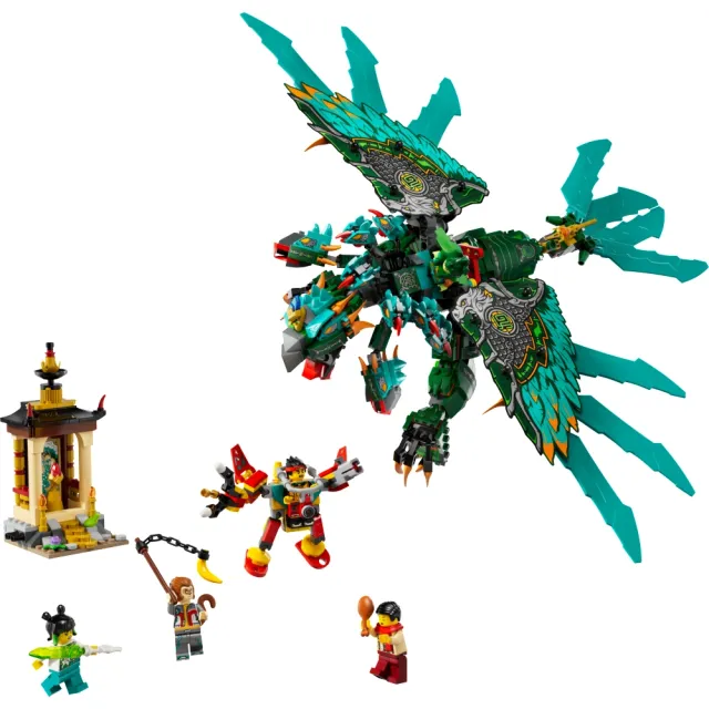 【LEGO 樂高】悟空小俠系列 80056 九頭戰獸(怪獸玩具 兒童積木 DIY積木 禮物)