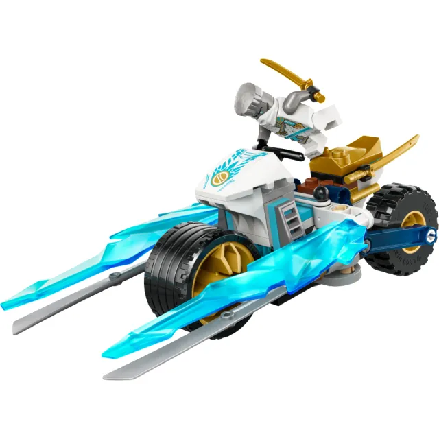 【LEGO 樂高】旋風忍者系列 71816 冰忍的寒冰摩托車(忍者玩具 玩具摩托車 擺飾 禮物)