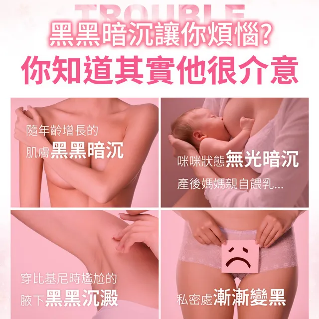 【IvyMaison】美胸自信呵護組(美胸活膚霜30mlx1+美胸強塑精油30mlx1+美白粉嫩霜4mlx2)