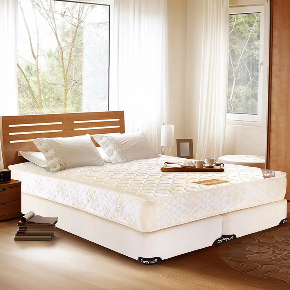 【德泰 歐蒂斯系列】五星級飯店款 彈簧床墊-單人3.5尺(送保潔墊)