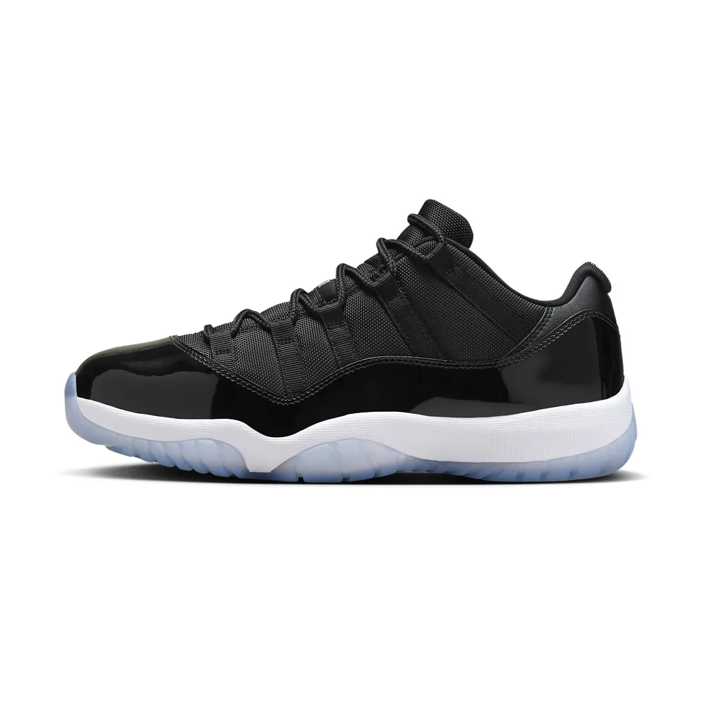 【NIKE 耐吉】休閒鞋 Air Jordan 11 Low Space Jam 2024 經典復刻 冰底 黑白 男鞋 FV5104-004