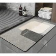 【巴芙洛】設計師款雙層科技布硅藻土軟地墊買1送1(買1送1/吸水踏墊/浴室地墊/地墊/踏墊)