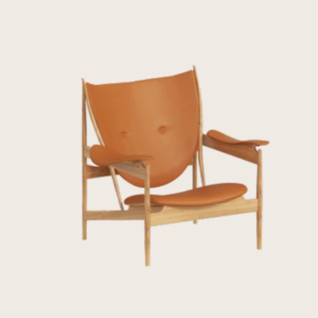 ZAIKU 宅造印象 中古奶油風設計高級感 羊羔絨椅子(單人