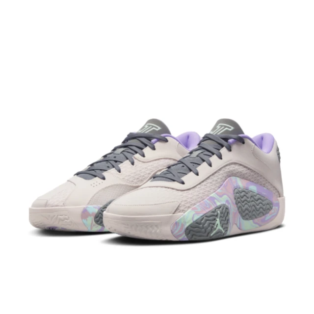 NIKE 耐吉NIKE 耐吉 籃球鞋 男鞋 運動鞋 包覆 緩震 JORDAN TATUM 2 PF 粉紫 FZ2203-600