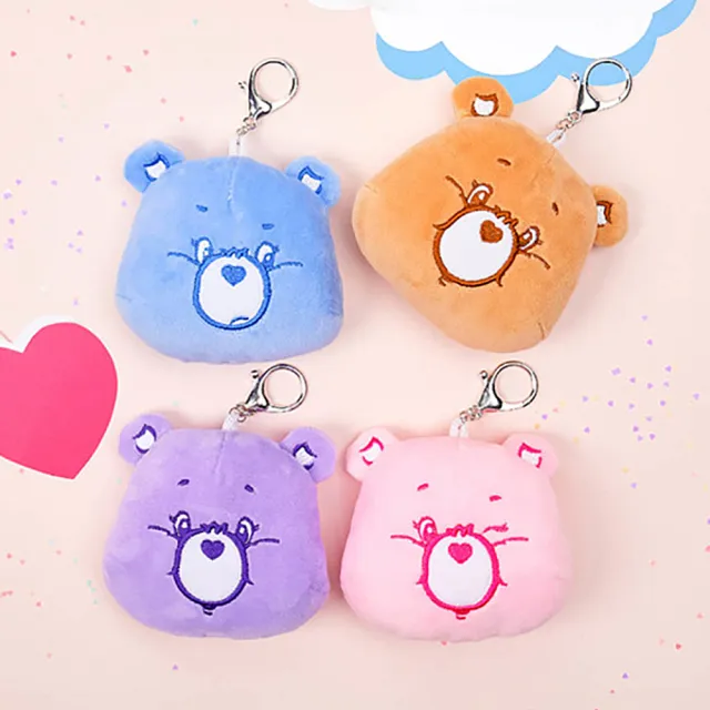 【Care Bears】雙11 彩虹熊 包包 吊飾 裝飾品(配件 鑰匙圈 愛心熊 護理熊)