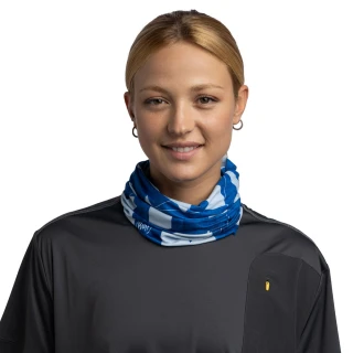 【BUFF】Coolnet抗UV頭巾-沉穩藍調+Coolnet抗UV驅蟲頭巾(頭巾/脖圍/領巾/旅行/登山健行)