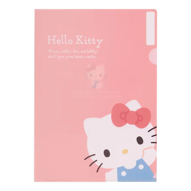 【SANRIO 三麗鷗】新生活系列 文件夾組 三入 Hello Kitty 凱蒂貓 學校