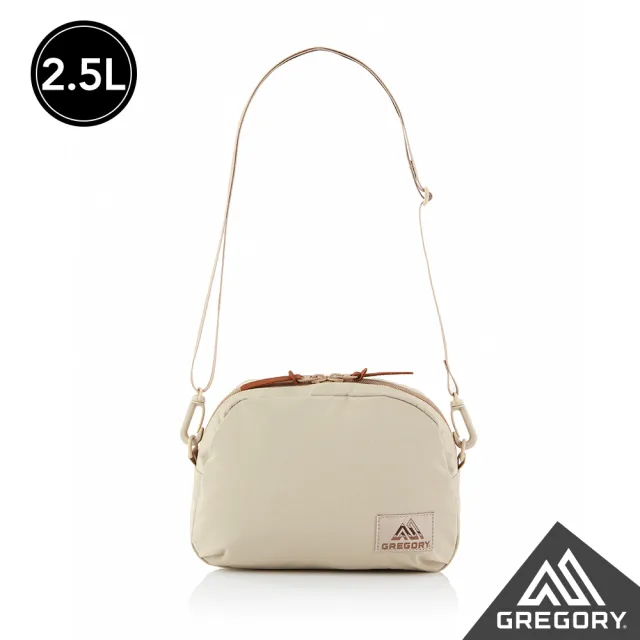 【Gregory官方直營】2.5L LADYBIRD CROSSBODY 肩背包 沙色(小物包 小廢包 隨身包 旅行小包)