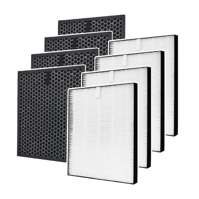 【蟎著媽】濾網4套優惠組(適用 SHARP 夏普 除濕機 DW-E10FT-W DW-H10FT-W DW-H12FT-W FZ-E10THF)