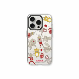 【RHINOSHIELD 犀牛盾】iPhone 15系列 Clear透明防摔手機殼/超能出擊(超人力霸王)