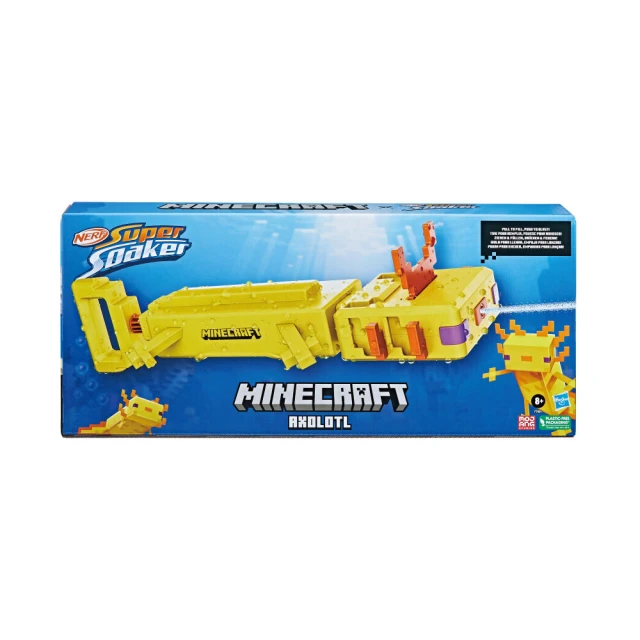 ToysRUs 玩具反斗城 Nerf Supersoaker Minecraft 竊心者劍射擊器