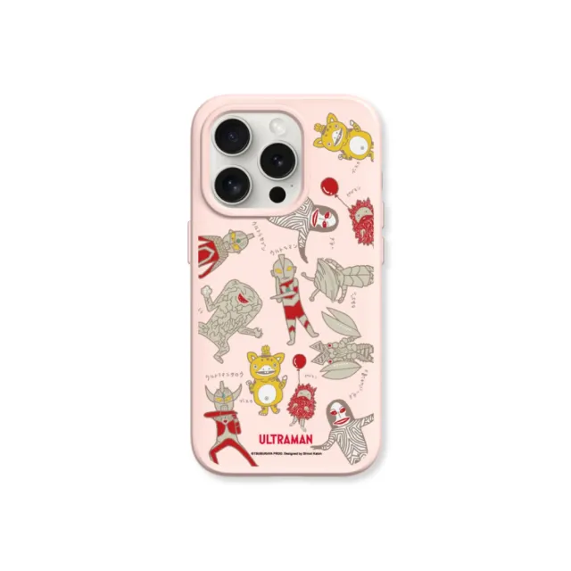 【RHINOSHIELD 犀牛盾】iPhone 15系列 SolidSuit MagSafe兼容 磁吸手機殼/超能出擊(超人力霸王)