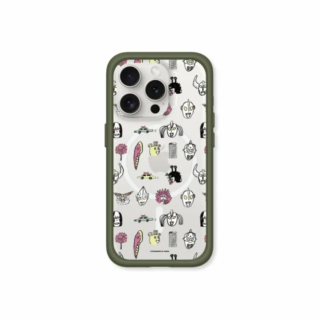【RHINOSHIELD 犀牛盾】iPhone 12系列 Mod NX MagSafe兼容 手機殼/超人力霸王手繪圖鑑(超人力霸王)