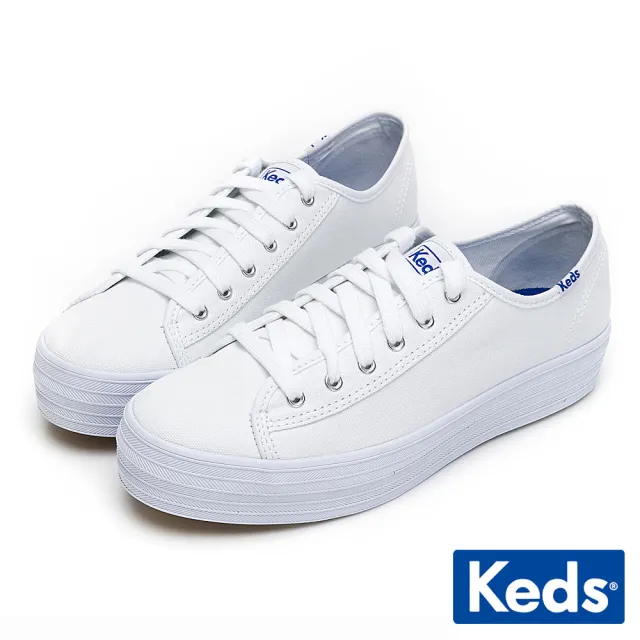 【Keds】品牌經典舒適耐穿小白鞋款-多款選(MOMO特談價)