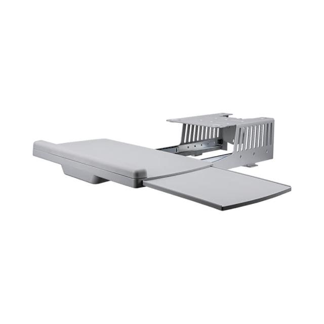 【ErgoGrade】多功能鍵盤托EGACK030(鍵盤架/抽屜鍵盤架/滑軌鍵盤架/電腦螢幕架/長臂/旋臂架/桌上型支架)