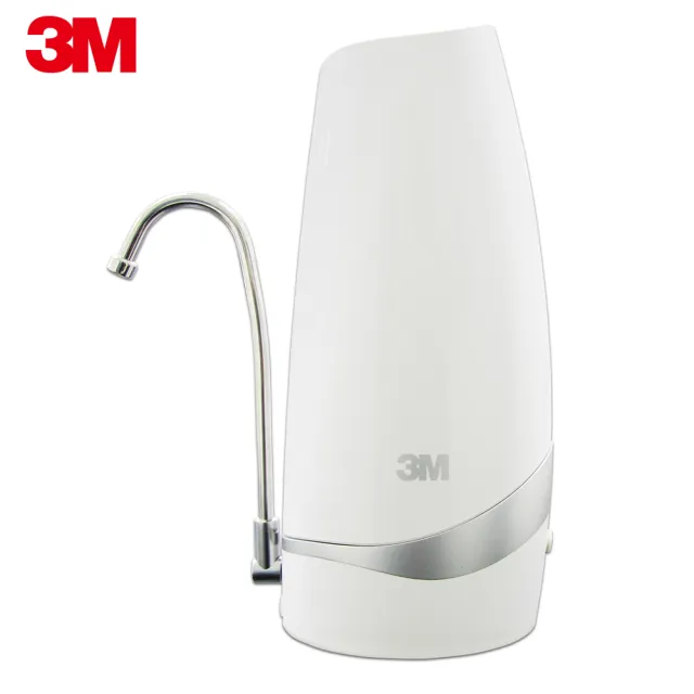 【3M】S003-CG DIY可生飲桌上型淨水器-鵝頸款(共含濾心2入超值組)