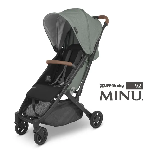 【UPPAbaby】MINU V2魅力都會時尚單寶推車-四色可選(輕便型折疊車款 升級版 全新亮相)