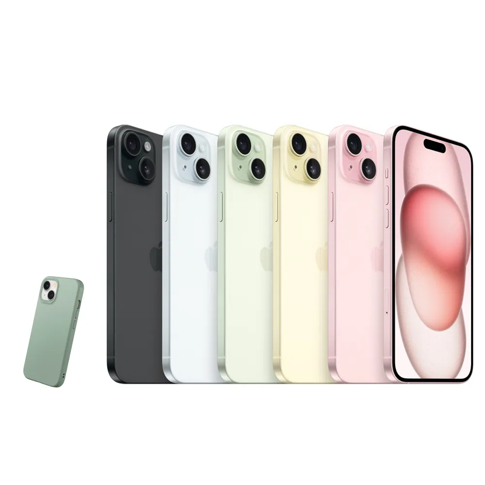 【Apple】iPhone 15 Plus(256G/6.7吋)(犀牛盾防摔殼組)