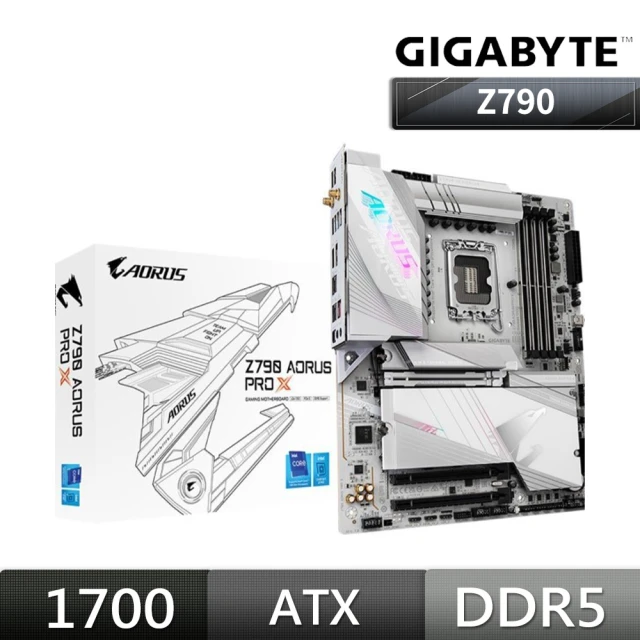 【GIGABYTE 技嘉】技嘉 GV-N4090AORUS M-24GD+技嘉 Z790 AORUS PRO X+技嘉 GP-UD1000GM PG5(組合8-2)