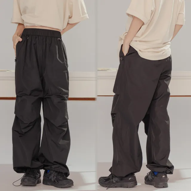 【CORBAN】褲子 造型活皺縮口長褲 休閒褲 滑板褲 P337
