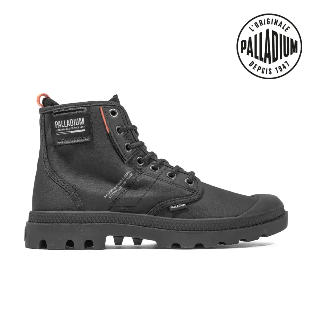 【Palladium】PAMPA CITY SHELL再生棉靴/休閒鞋-男鞋/女鞋-黑(79129-008)