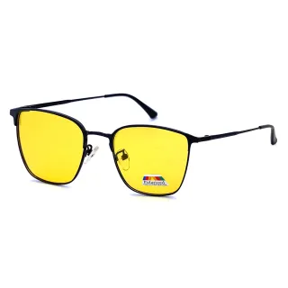 【SUNS】Polarized抗UV夜視偏光太陽眼鏡 文青細框偏光墨鏡 夜間增加安全性 防眩光/抗UV400