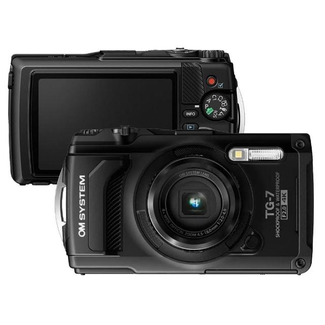 【OLYMPUS】Tough TG-7 防水數位相機*黑(平行輸入)