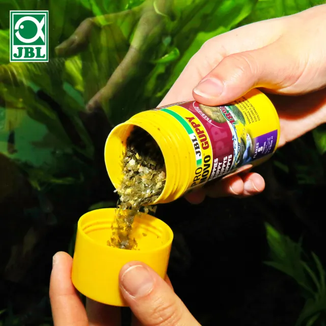 【JBL】孔雀魚薄片主食 S 100ml(德國進口 孔雀魚 小薄片)