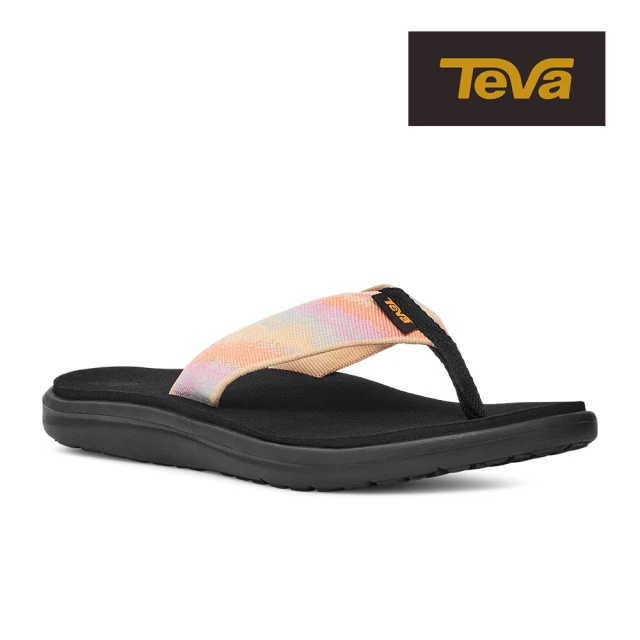 TEVA 女拖鞋 輕量記憶 緹花織帶夾腳拖鞋 Voya Fl TEVA 女拖鞋 輕量記憶 緹花織帶夾腳拖鞋 Voya Fl