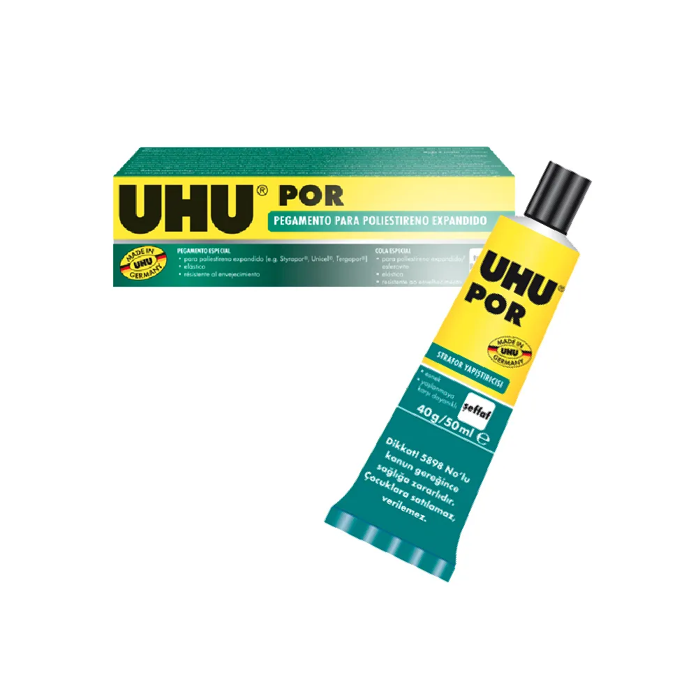 【UHU】保麗龍專用膠 50ML(原廠正貨)