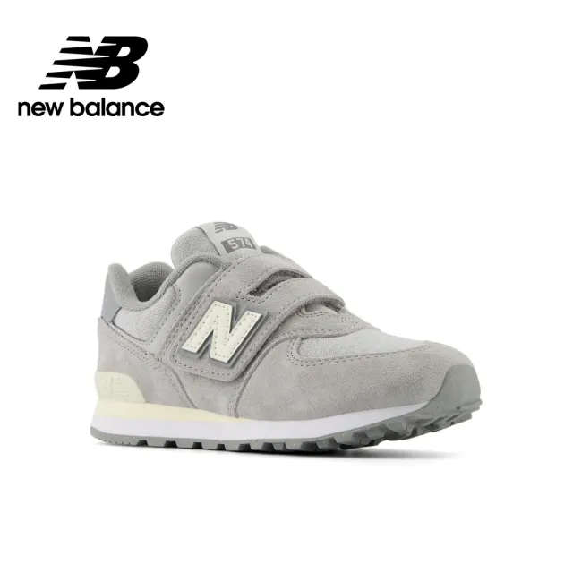 【NEW BALANCE】NB 童鞋_男童/女童_灰色_PV574GBG-W